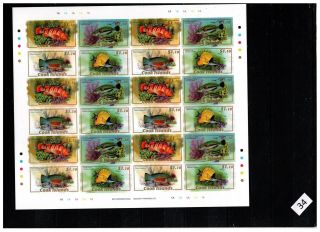 == Cook Islands - Mnh - Imperf - Fish