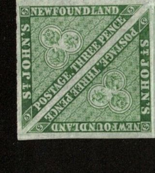 Newfoundland 1887 Rose,  Thistle,  and Shamrock Sc 3 - A3 3