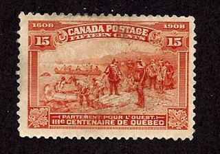Canada - 1908 - Sc 102 - - Champlain 
