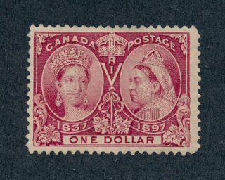 Drbobstamps Canada Scott 61 Hr Og Sound Jubilee Stamp Scv $1000
