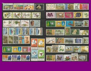 Botswana Selection Thematics Complete Sets And Part Sets & Stamps 0304