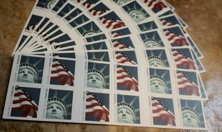 2011 Lady Liberty & Flag US Forever Stamps 10 Books of 20 - 200 Count 3
