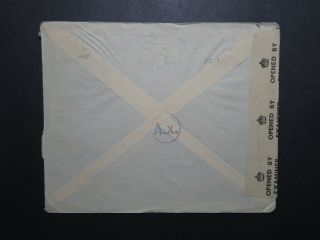 Algeria 1943 Censor Cover to Geneva Red Cross - Z12049 2