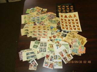 Hinged And Gum Postage Lot,  1 Cent To 50 Cent,  Face Value $340.  00
