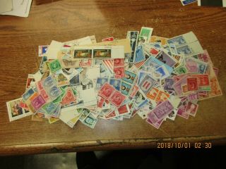 Hinged and Gum Postage lot,  1 cent to 50 cent,  Face Value $340.  00 2