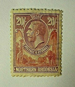 Northern Rhodesia Scott 17 $325