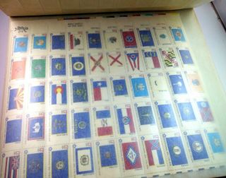 White Ace Sheet Album with 72 US Stamp Sheets from the 70 ' s & 80 ' s 3