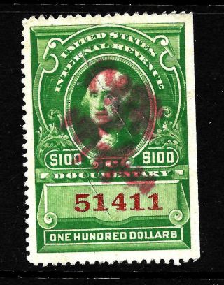 Hick Girl Stamp - Old U.  S.  Documentary Sc R248 Perf.  12 Issue 1899 Y630