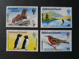 Early Set Birds Wildlife 2p - 15p Vf Mnh Gb Uk Falkland Isl 270.  4 0.  99$