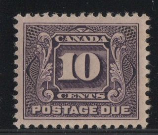 Moton114 J5 Postage Due Canada Well Centered Cv $140