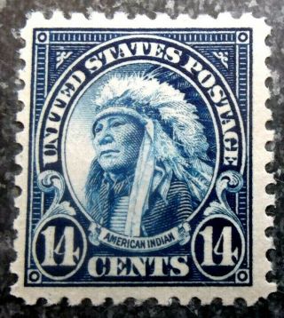 Buffalo Stamps: Scott 565 Fourth Bureau Flat Plate,  Mnh/og & F/vf,  Cv = $20