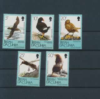 Lk63173 Tristan Da Cunha Animals Fauna Flora Birds Fine Lot Mnh
