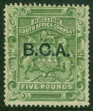 Edw1949sell : British Central Africa 1891 - 95 Sc 16 Regummed W/questionable Ovpt
