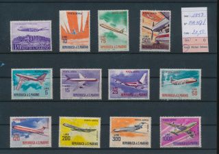 Lk77279 San Marino 1959 Aviation Airplanes Airmail Mnh Cv 20,  5 Eur