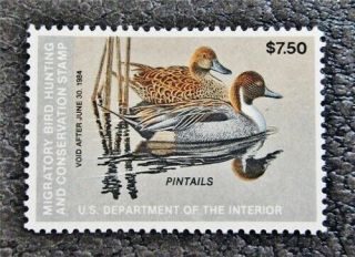 Nystamps Us Duck Stamp Rw50 Og Nh $18