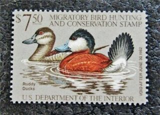 Nystamps Us Duck Stamp Rw48 Og Nh $18