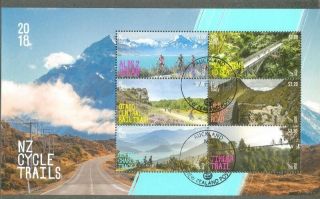 Zealand - Cycle Trails Fine Min Sheet 2018
