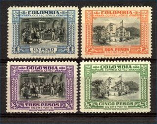 Colombia 1941 Air 1p To 5p Sg577/80 Cv£90,  (4v) Stamps