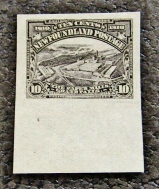 Nystamps Canada Newfoundland Stamp 101 Og H $100 Imperf