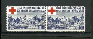 Red Cross Argentina Liga Internacional Pair,  Old Cinderella