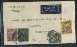 Barbados (p1408bb) Cover 1938 Seahorse 1/2d,  3d,  6d,  1/ - A/m To Canada