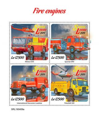 Sierra Leone 2019 Fire Engines S201904