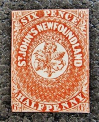 Nystamps Canada Newfoundland Stamp 7 Og H $4500