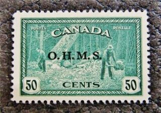 Nystamps Canada Stamp O9 Og H $200