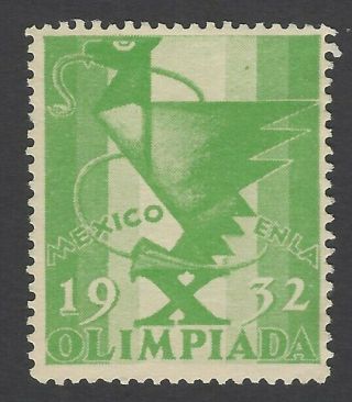 Mexico 1932 Olympics Poster Stamp