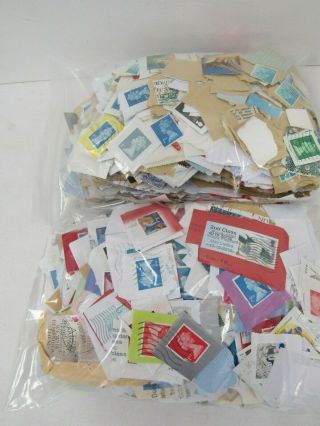 Unsorted 2kg Charity Stamps Mixed Uk,  Foreign,  Franked - Bar Sc2