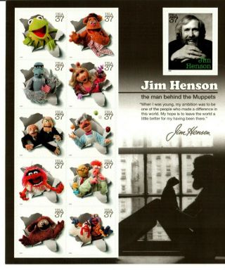 Scott 3944 Jim Henson And The Muppets Mnh In Usa