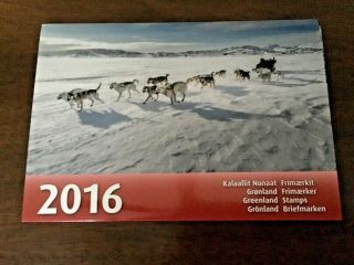 Greenland 2016 Official Post Office Stamps Year Pack Year Set Nh