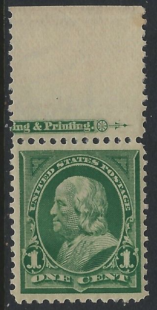 Us Stamps - Sc 279 - Light Hinge - Mlh - Vf  (j - 371)