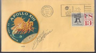 4/11/70 Apollo 13 Astronaut Fred Haise Autographed Cover