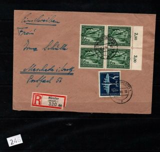 Germany 1944 - R - Cover - Airplanes