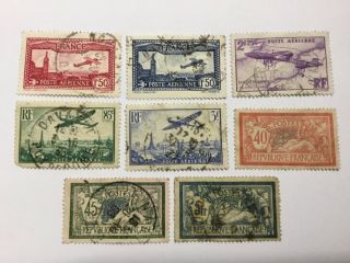 Old Stamps France X 8