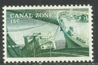 Us Possessions Canal Zone Stamp Scott 165 - 15 Cents Issue Of 1978 - Mnh 17