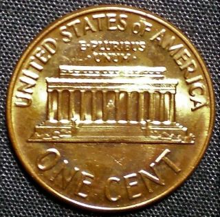 1964 US Lincoln Memorial Cent Copper Coin Penny 2