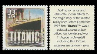 Us Stamp 3191l Celebrate The Century 1990s " Titanic Blockbuster Film " - 1pc Mnh
