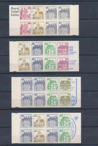 Xb65150 Germany Berlin Monuments Buildings Booklets Mnh