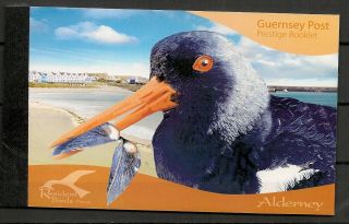 Alderney 2009 Wildlife Fauna Residents Birds Vögel Oiseaux Prestige Booklet Mnh