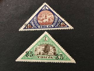 Tanau Tuva Stamps Scott Cat.  35 - 6 Mh