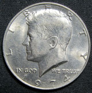 1974 Kennedy Half Dollar Coin
