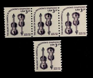 Us Stamps,  Scott 1813 3.  5c Weaver Violins Vf/xf M/nh 1980 
