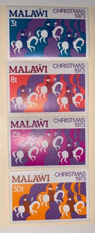 Travelstamps: 1973 Malawi Stamps Mi 207 - 210 Mnh,  Gum Never Hinged