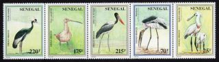 Senegal 1997 Strip Of Stamps Mi 1463 - 1467 Mnh Cv=5.  50€