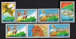 Senegal 1987 Complete Set Of Stamps Mi 948 - 953 Mnh Cv=24€