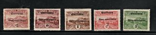 Hick Girl Stamp - Costa Rica Telegraph Stamp 1911 Surcharged S525