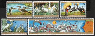 Senegal 1974 Complete Set Of Stamps Mi 543 - 548 Mnh Cv=17€