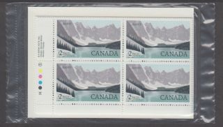 Canada Plate Blocks 936i $2.  00 X 16 Banff National Park,  Babn Hp